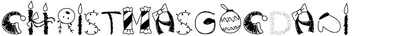 Christmasgocdani Font