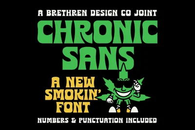 Chronic Sans Display Font