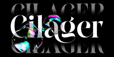 Cilager Font