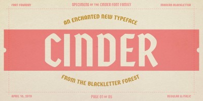 Cinder Font