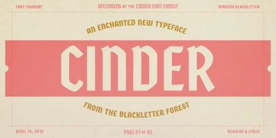 Cinder Font