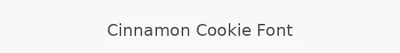 Cinnamon Cookie Font