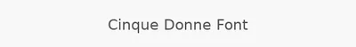 Cinque Donne Font