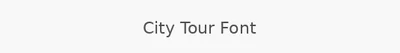 City Tour Font