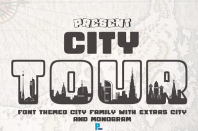 City Tour Font Free Download