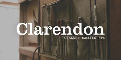 Clarendon BT Font
