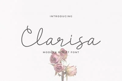 Clarisa Modern Script