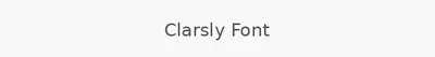 Clarsly Font