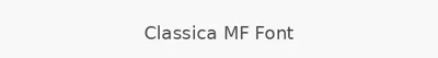 Classica MF Font
