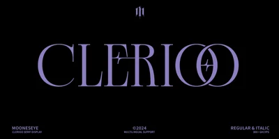 Clerioo Serif Font