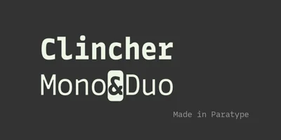 Clincher Font