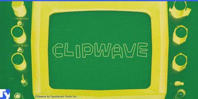 Clipwave Font