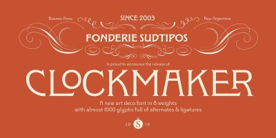 Clockmaker Font