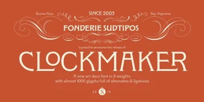 Clockmaker Font