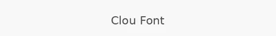 Clou Font