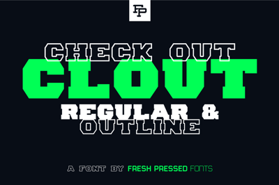 Clout Display Font Free Download