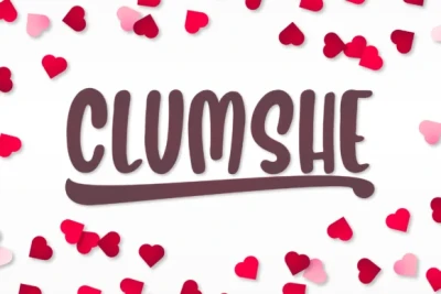 Clumshe Font Clumshe Font