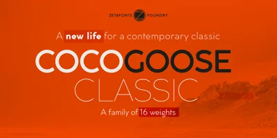 Cocogoose Classic Font