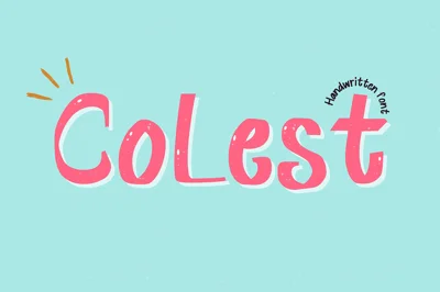 Colest font