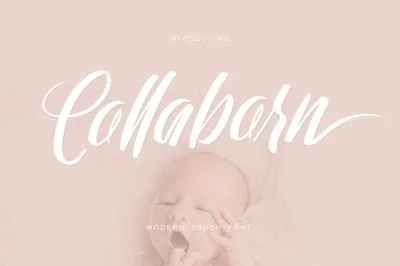 Collaborn - Modern Brush Fonts