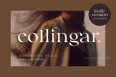 Collingar - Aesthetic Serif Font