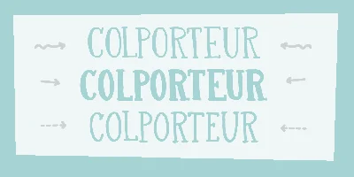 Colporteur Font
