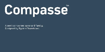 Compasse Font