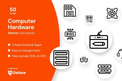 Computer Hardware Icons