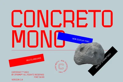 Concreto Mono Font