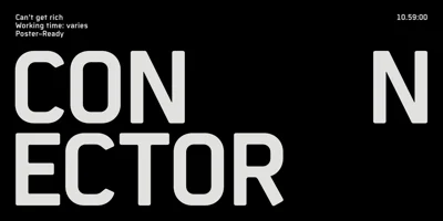 Connector Font