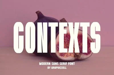 Contexts Sans Serif Font