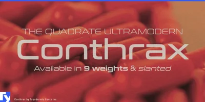 Conthrax Font