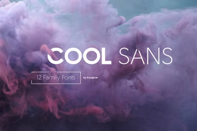 Cool Sans 12 Family Fonts Free Download