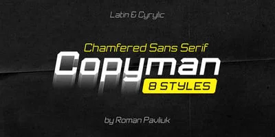 Copyman Font