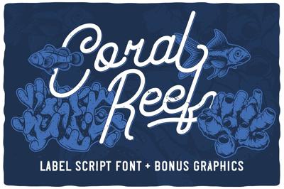 Coral Reef script font Free Download