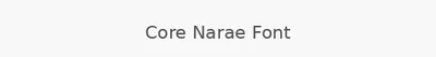 Core Narae Font