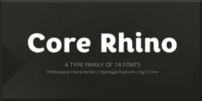 Core Rhi Free Font Font