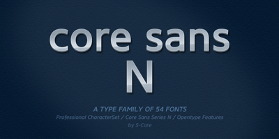 Core Sans N Free Download