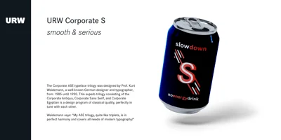 Corporate A Font