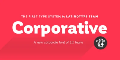 Corporative Font