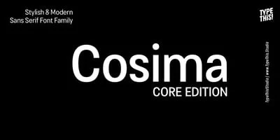Cosima Core Edition Font