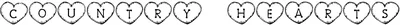 Country Hearts Font