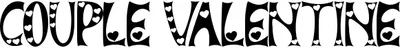 Couple Valentine Font