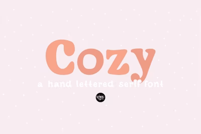 COZY a Friendly Serif .OTF Font Free Download