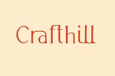 Crafthill. Elegant Serif Font.