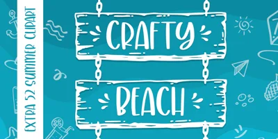 Crafty Beach Font