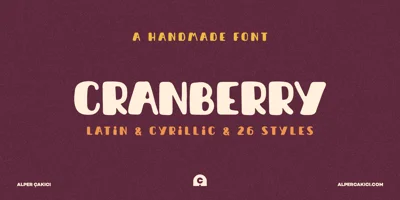 Cranberry Font