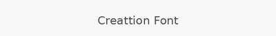 Creattion Font