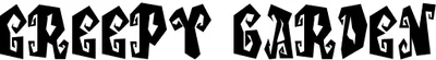 Creepy Garden Font