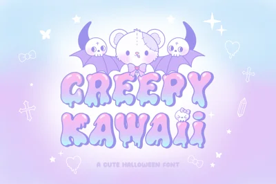 Creepy Kawaii Font